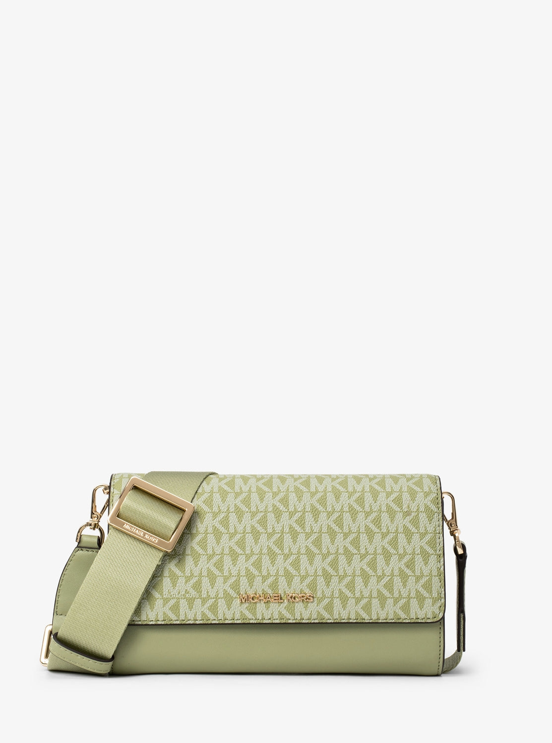 JET SET ITEM ジップアラウンド ウォレット クロスボディ ラージ - MK