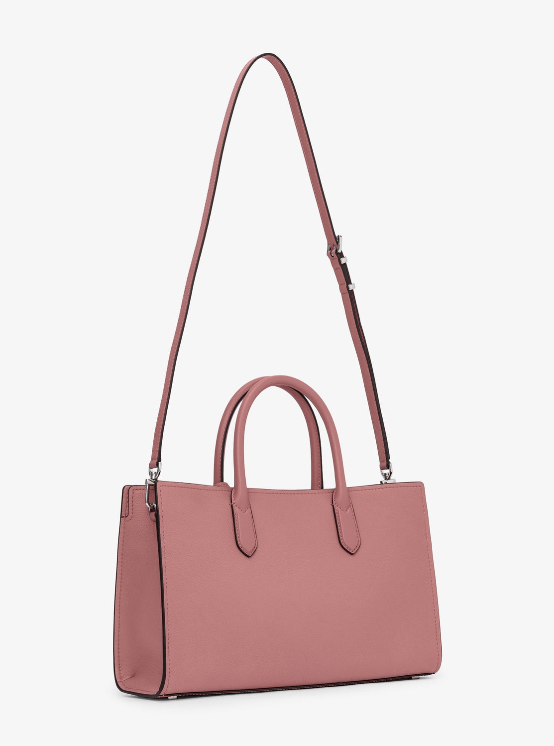 新品 マイケルコース SCARLETT レザー サッチェル ミディアム バッグ SCARLETT レザー サッチェル ミディアム